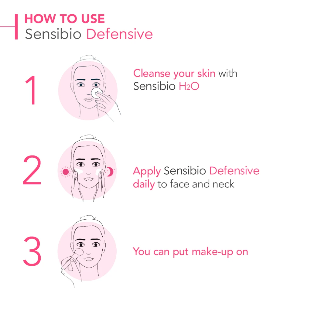 Bioderma Sensibio Defensive Lightweight Soothing Moisturiser 40ml 5 Bioderma Sensibio Defensive Lightweight Soothing Moisturiser 40ml - Image 5