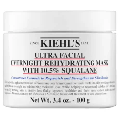 Kiehl's Ultra Facial Overnight Hydrating Face Mask With 10.5% Squalane