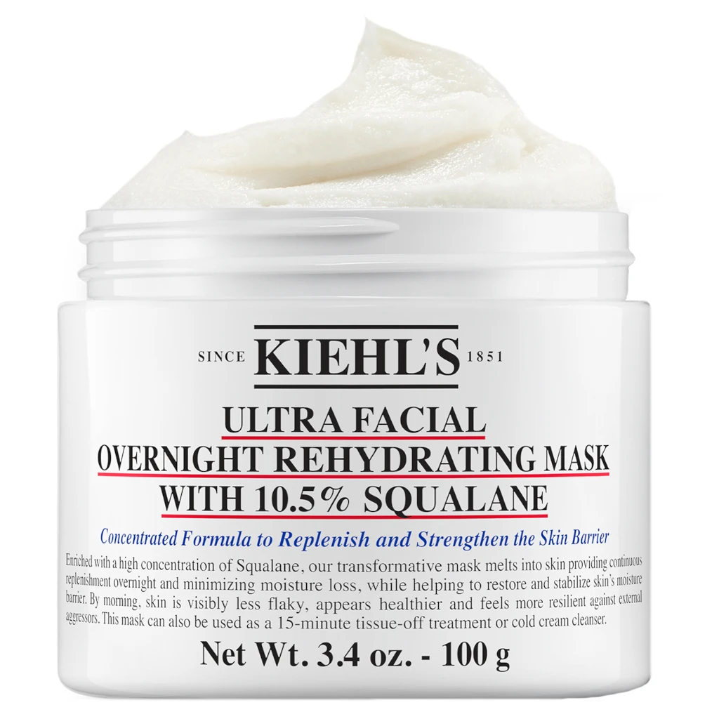 Kiehl's Ultra Facial Overnight Hydrating Face Mask With 10.5% Squalane - Image 5