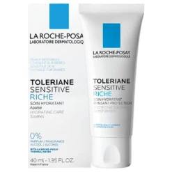 La Roche-Posay Toleriane Sensitive Riche Prebiotic Moisturiser For Dry Skin
