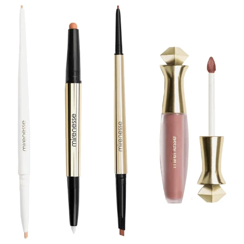 Mirenesse Nude Perfecting Lip Kit- Teddy Bare 1 Mirenesse Nude Perfecting Lip Kit- Teddy Bare