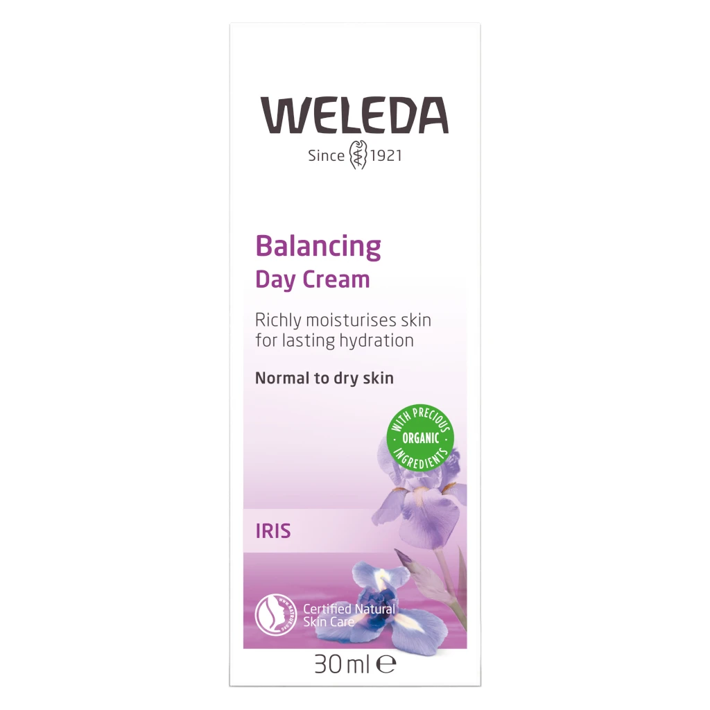 Weleda Balancing Day Cream - Iris, 30ml 2 Weleda Balancing Day Cream - Iris, 30ml - Image 2