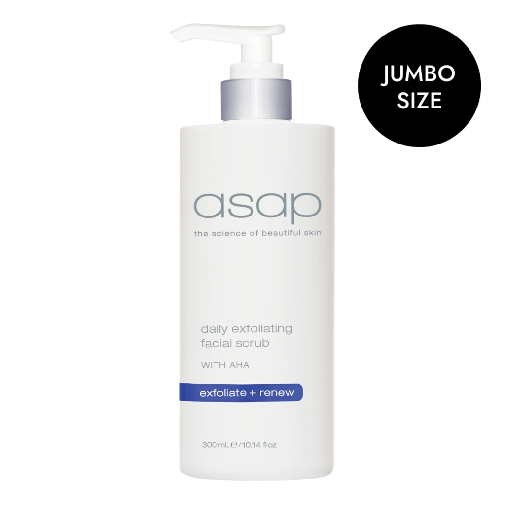 Asap Daily Exfoliating Facial Scrub 300ml 1 Asap Daily Exfoliating Facial Scrub 300ml