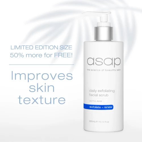 Asap Daily Exfoliating Facial Scrub 300ml 4 Asap Daily Exfoliating Facial Scrub 300ml - Image 4