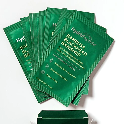 HydroPeptide Bambusa Blackhead Banisher Pore Perfecting Nose Mask 4 HydroPeptide Bambusa Blackhead Banisher Pore Perfecting Nose Mask - Image 4